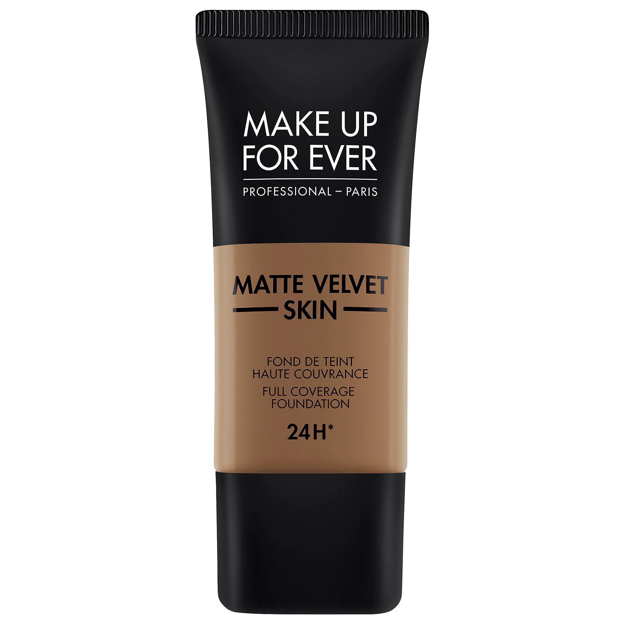 Matte Velvet Skin Full Coverage Foundation - Waterproof, Long Lasting, Matte Finish Makeup