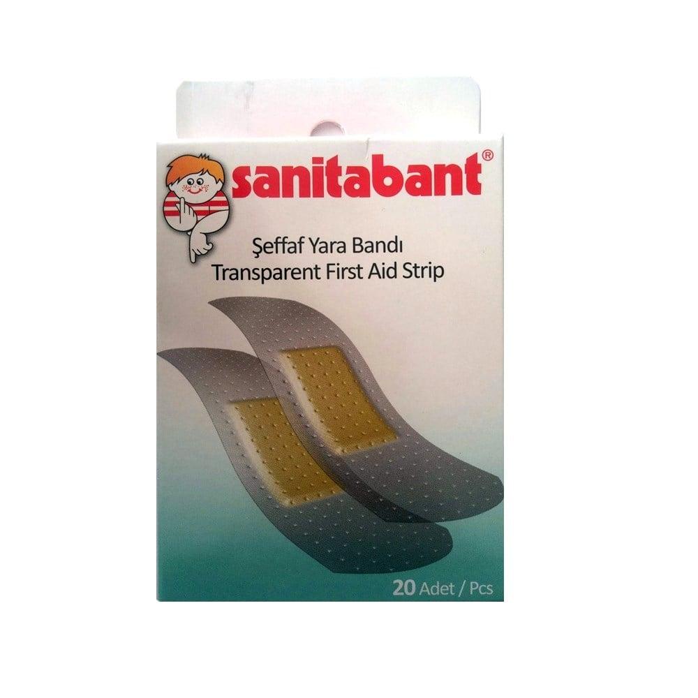 Sanitabant Transparent Wound Bandage - Hypoallergenic, Breathable, and Discreet Medical Supply