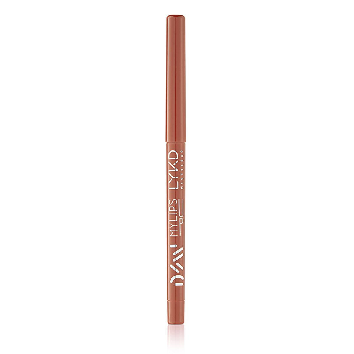 LYKD Retractable Lip Liner 205 Peachy - Long-Lasting, Water-Resistant Lip Liner for Precise Definition