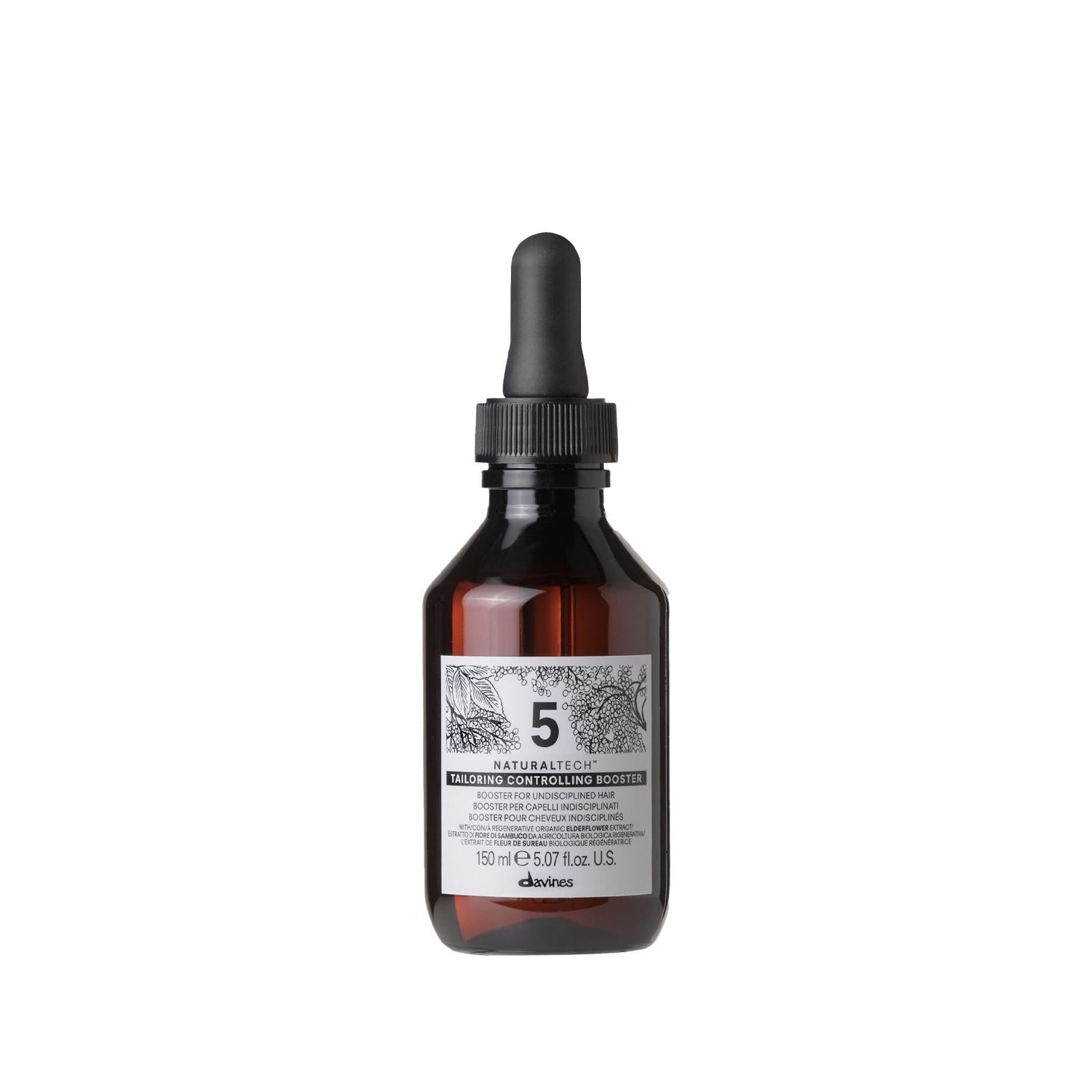 Davines NaturalTech Tailoring Booster 5 Controlling Hair Styling Product - 150 ml, Natural Hair Care with Controlling Benefits