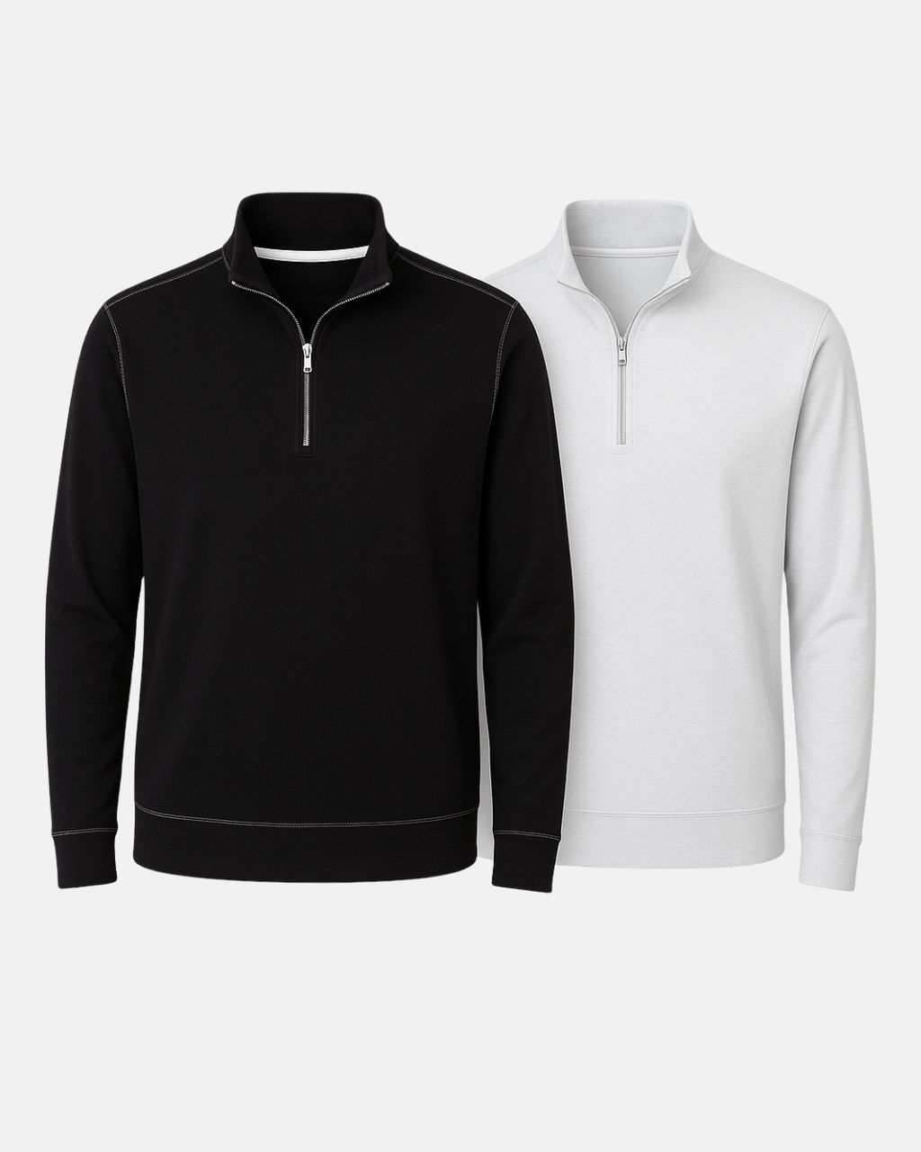 Buki Buki Cinqo Travel Half Zip 2-Pack - Black/White — main product shot