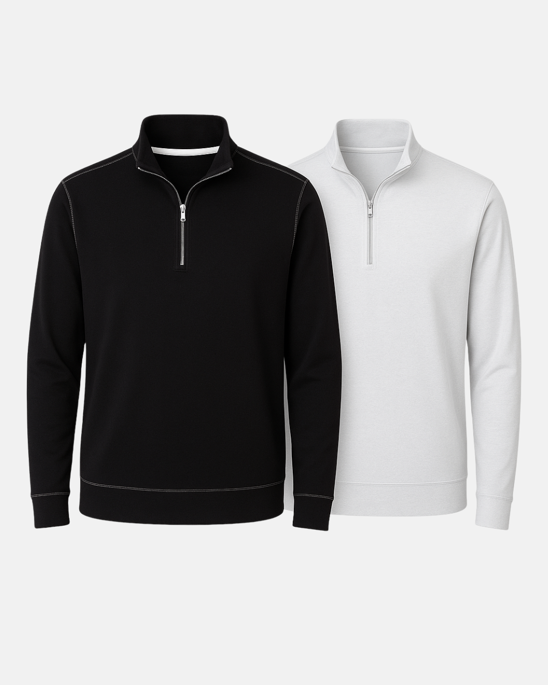 Buki Buki Cinqo Travel Half Zip 2-Pack - Black/White — main product shot