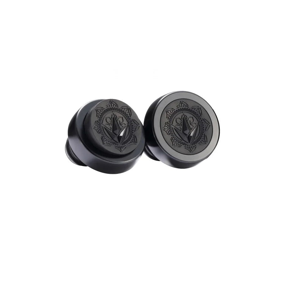 Envy Halo Bar Ends - Black (Pair)