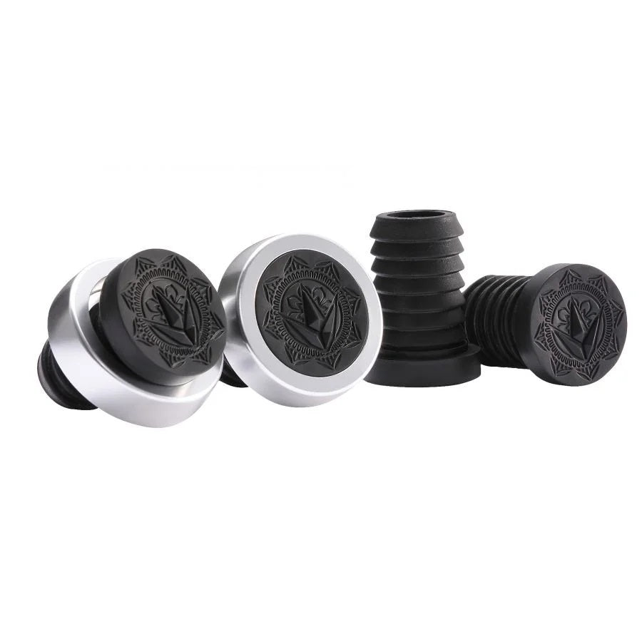 Envy Halo Bar Ends - Chrome (Pair)