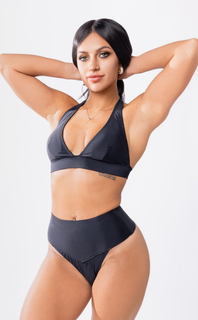 Forever Young Swimwear Hanalei Neoprene High Waist Tummy Control Swimsuit Bottom — main product shot