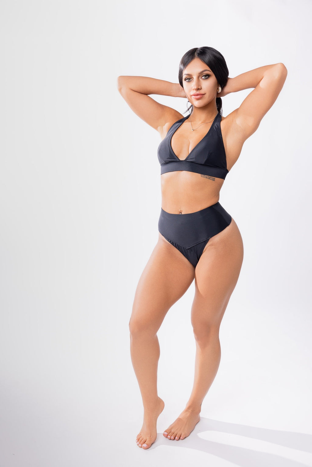 Forever Young Swimwear Hanalei Neoprene High Waist Tummy Control Swimsuit Bottom — detail shot 9