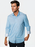Buki Hansen Stripe Long Sleeve Tech Shirt — main product shot
