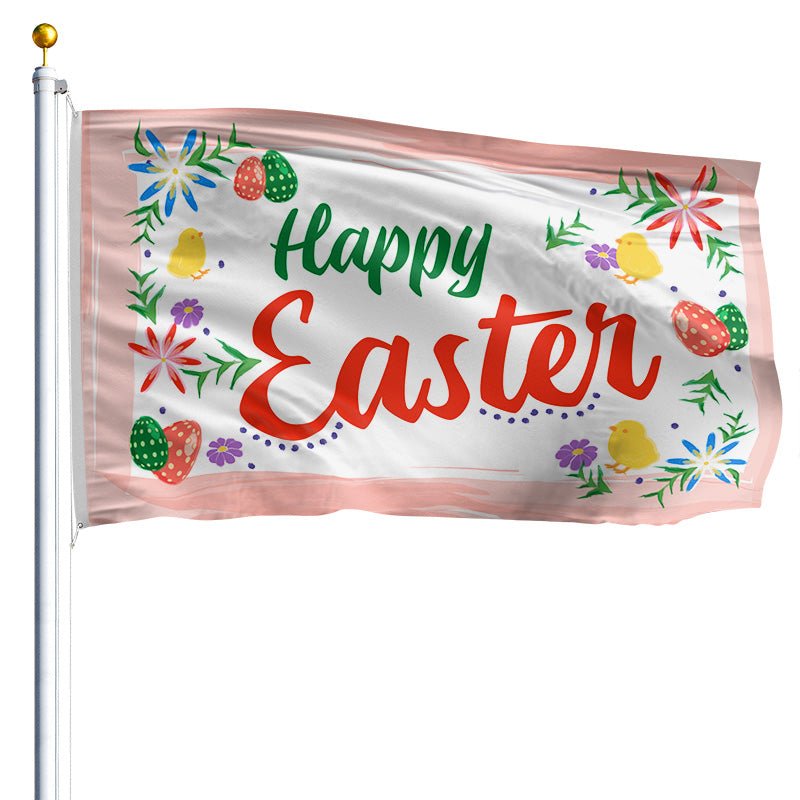 Happy Easter Outdoor Garden Flag