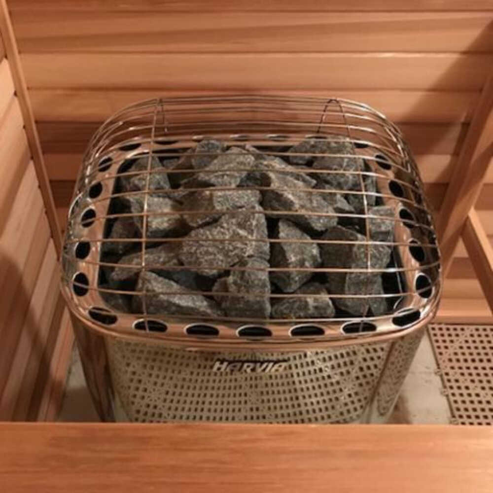 Harvia Club Deluxe Stainless Steel Electric Sauna Heater With Digital Control & Sauna Stones [HRKGU] (SAK27619) – SAKSBY WHOL