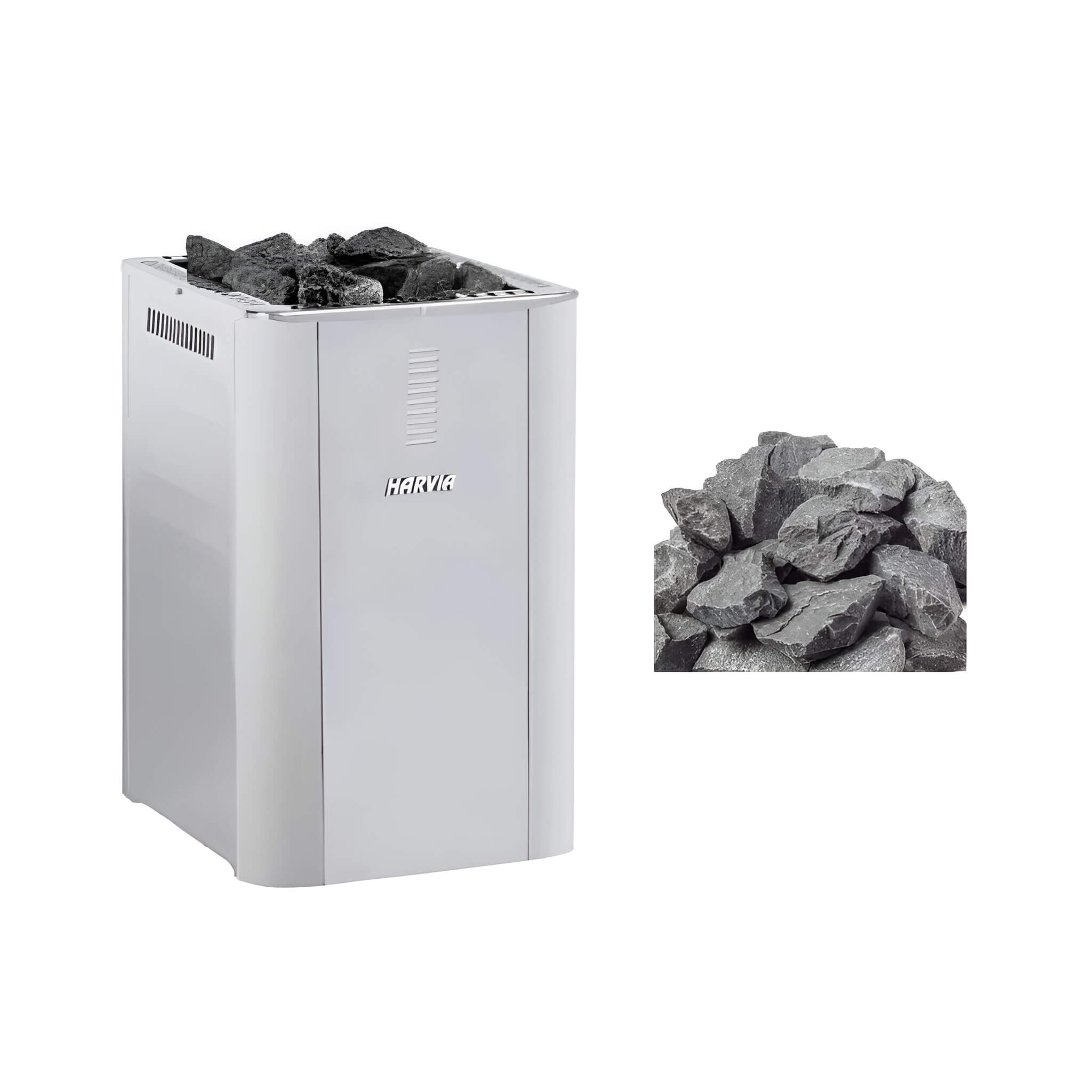 Harvia Duo Series Stainless Steel Wood Sauna Stove With Sauna Stones [WK200SLUX/WK360SLUX] (SAK68420) – SAKSBY WHOLESALE