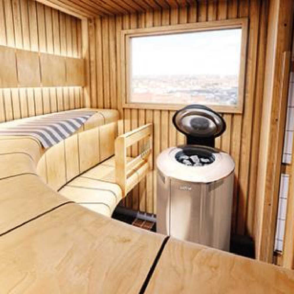 Harvia Forte AF Sauna Heater With Keypad Lock, Splash Proof Control Panel & Sauna Stones [HAFU] (SAK24015) – SAKSBY WHOLESALE