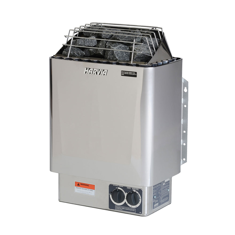 Harvia KIPB Wet Dry Electric Sauna Heater Stove With Built-In Controls & Sauna Stones (SAK47351) – SAKSBY WHOLESALE, view 5