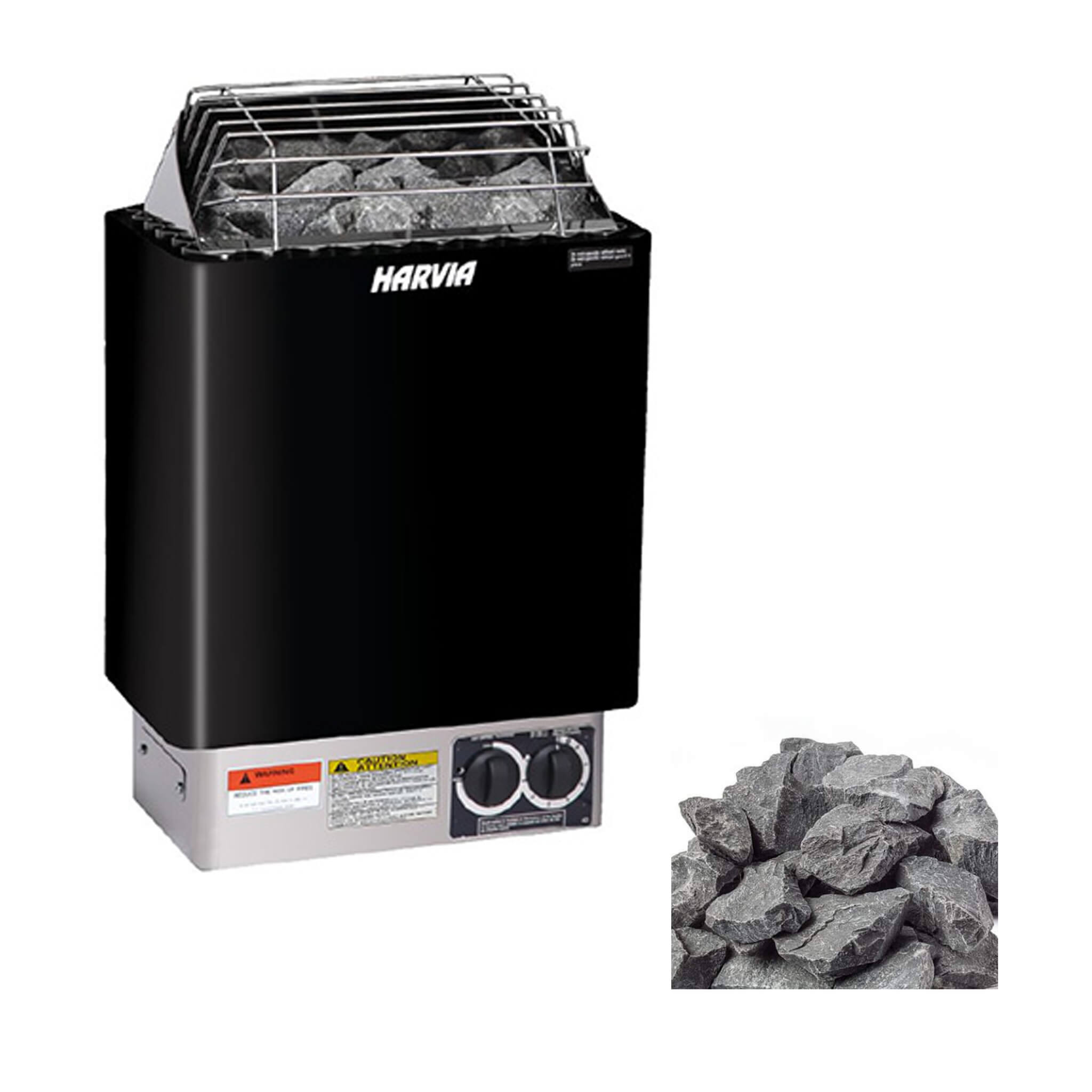 Harvia KIPB Wet Dry Electric Sauna Heater Stove With Built-In Controls & Sauna Stones (SAK47351) – SAKSBY WHOLESALE, view 11