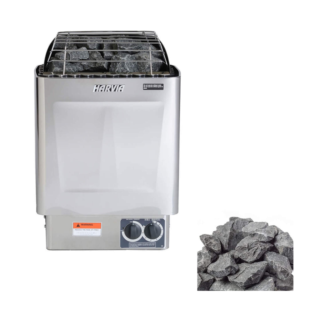 Harvia KIPB Wet Dry Electric Sauna Heater Stove With Built-In Controls & Sauna Stones (SAK47351) – SAKSBY WHOLESALE