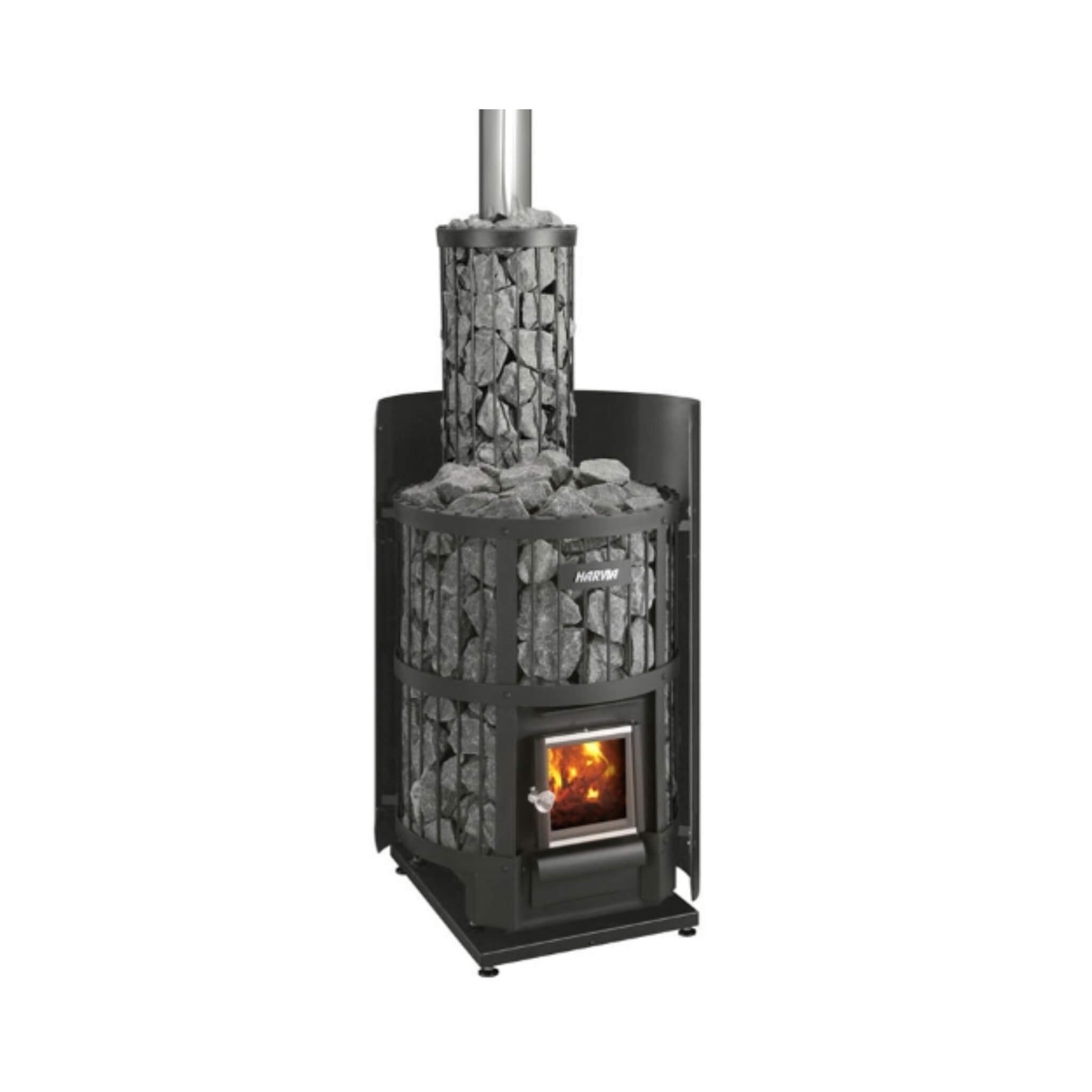 Harvia Legend 150 BK 16kW Wood Burning Sauna Stove Package [LGND-PKG-BK-WH] (SAK82047) – SAKSBY WHOLESALE, view 4