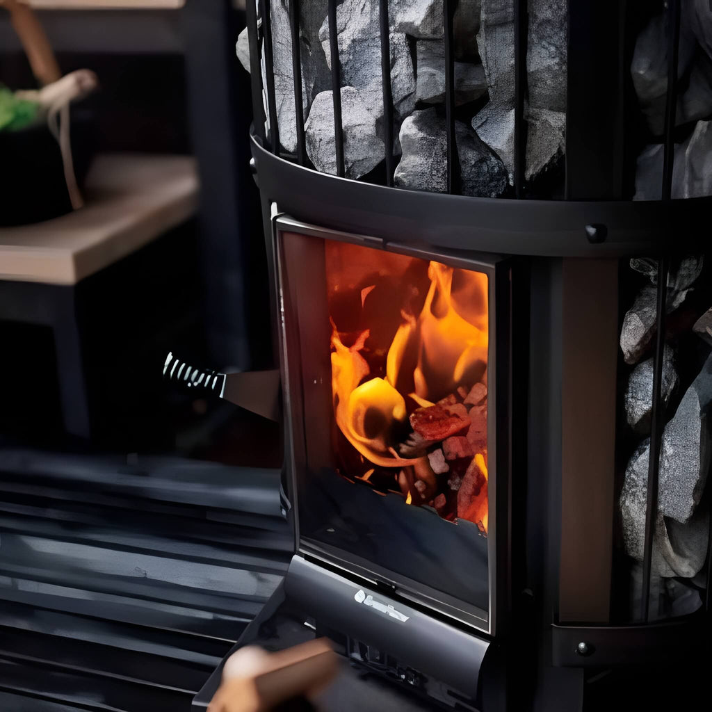 Harvia GreenFlame Legend 240 Wood Sauna Stove With Sauna Stones, 15.9KW [WK200LD] (SAK84935) – SAKSBY WHOLESALE, view 6