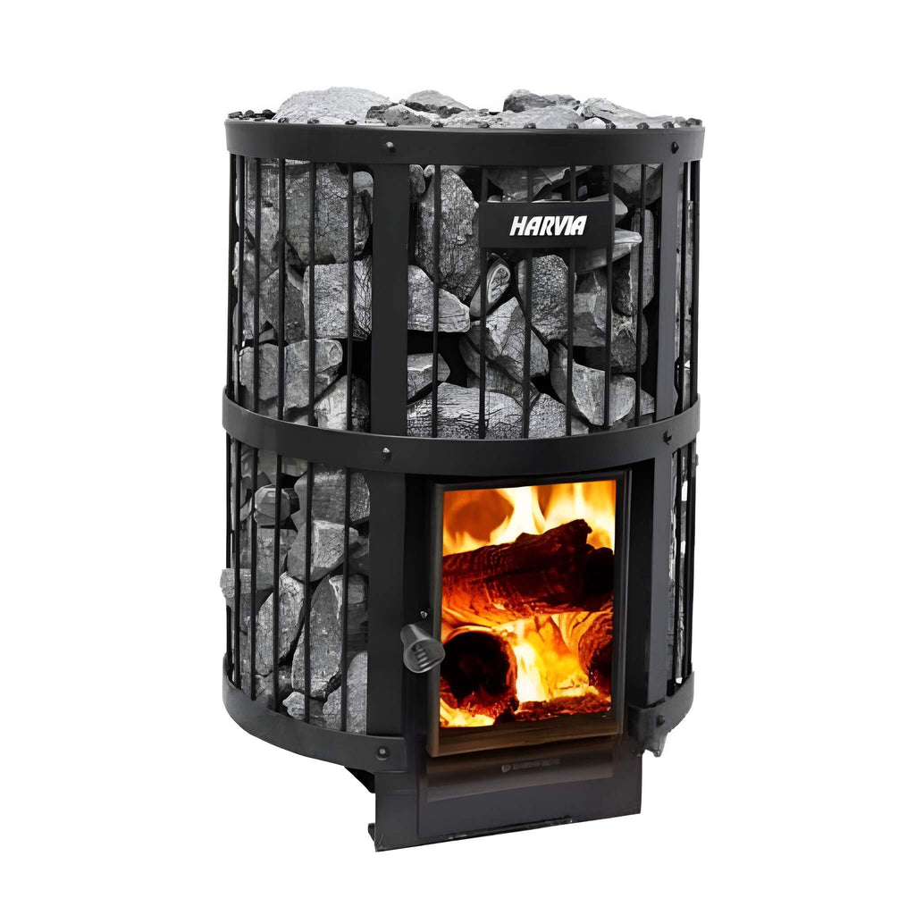 Harvia GreenFlame Legend 240 Wood Sauna Stove With Sauna Stones, 15.9KW [WK200LD] (SAK84935) – SAKSBY WHOLESALE, view 7