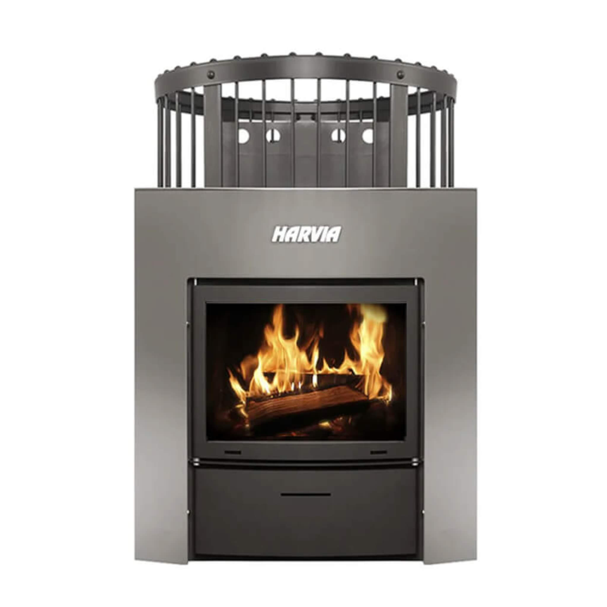 Harvia Legend Duo Wood Burning Sauna Stove/Fireplace Combo With Sauna Stones (SAK30749) – SAKSBY WHOLESALE, view 3