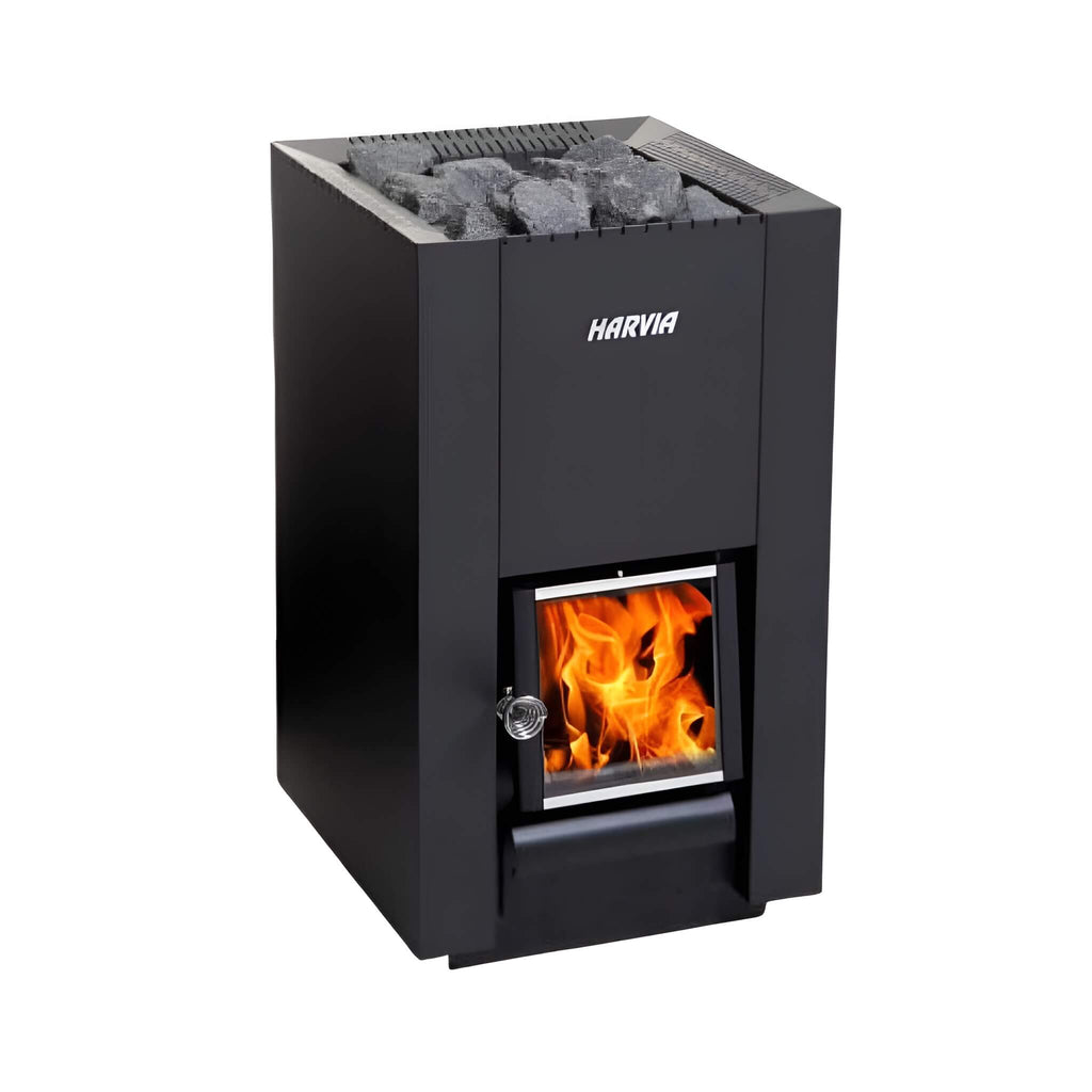 Harvia Linear Black Wood Sauna Stove With Sauna Stones [WK16/20/28OC] (SAK15368) – SAKSBY WHOLESALE, view 7