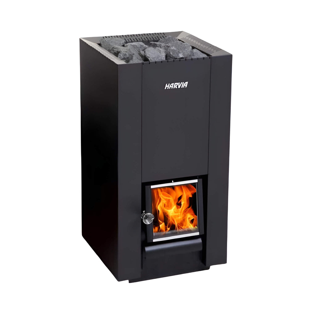 Harvia Linear Black Wood Sauna Stove With Sauna Stones [WK16/20/28OC] (SAK15368) – SAKSBY WHOLESALE, view 9
