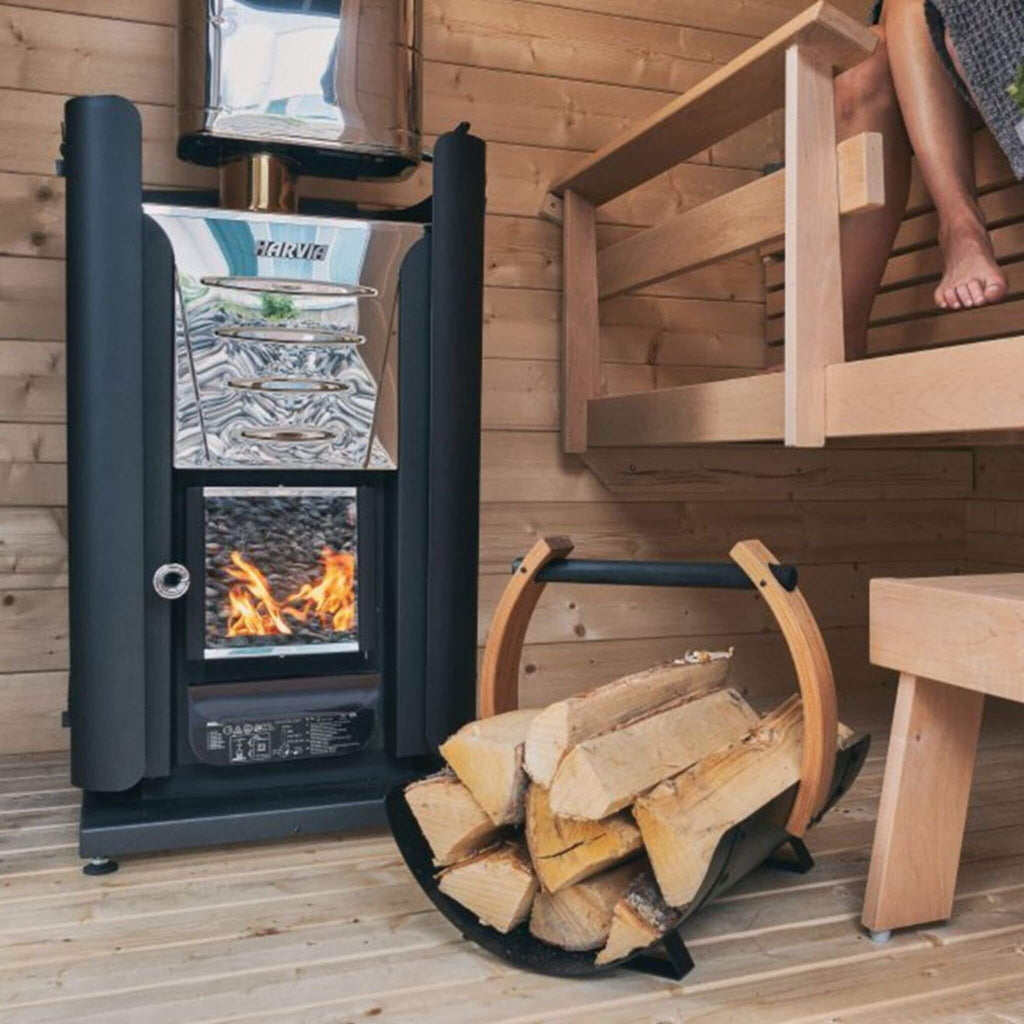 Harvia M3 16.5KW Premium Wood-Burning Sauna Heater Stove With Sauna Stones [WKM3] (SAK41720) – SAKSBY WHOLESALE, view 3