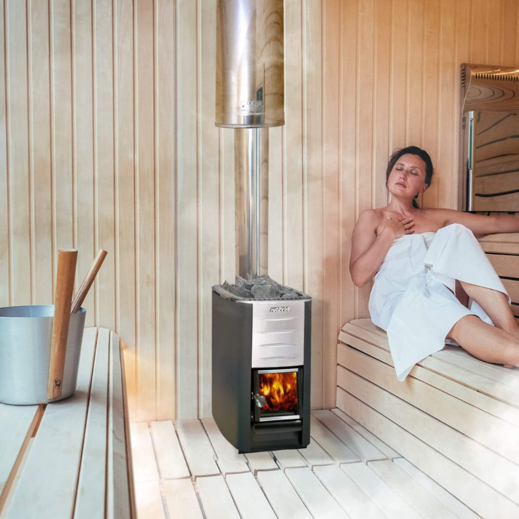 Harvia M3 16.5KW Premium Wood-Burning Sauna Heater Stove With Sauna Stones [WKM3] (SAK41720) – SAKSBY WHOLESALE, view 6