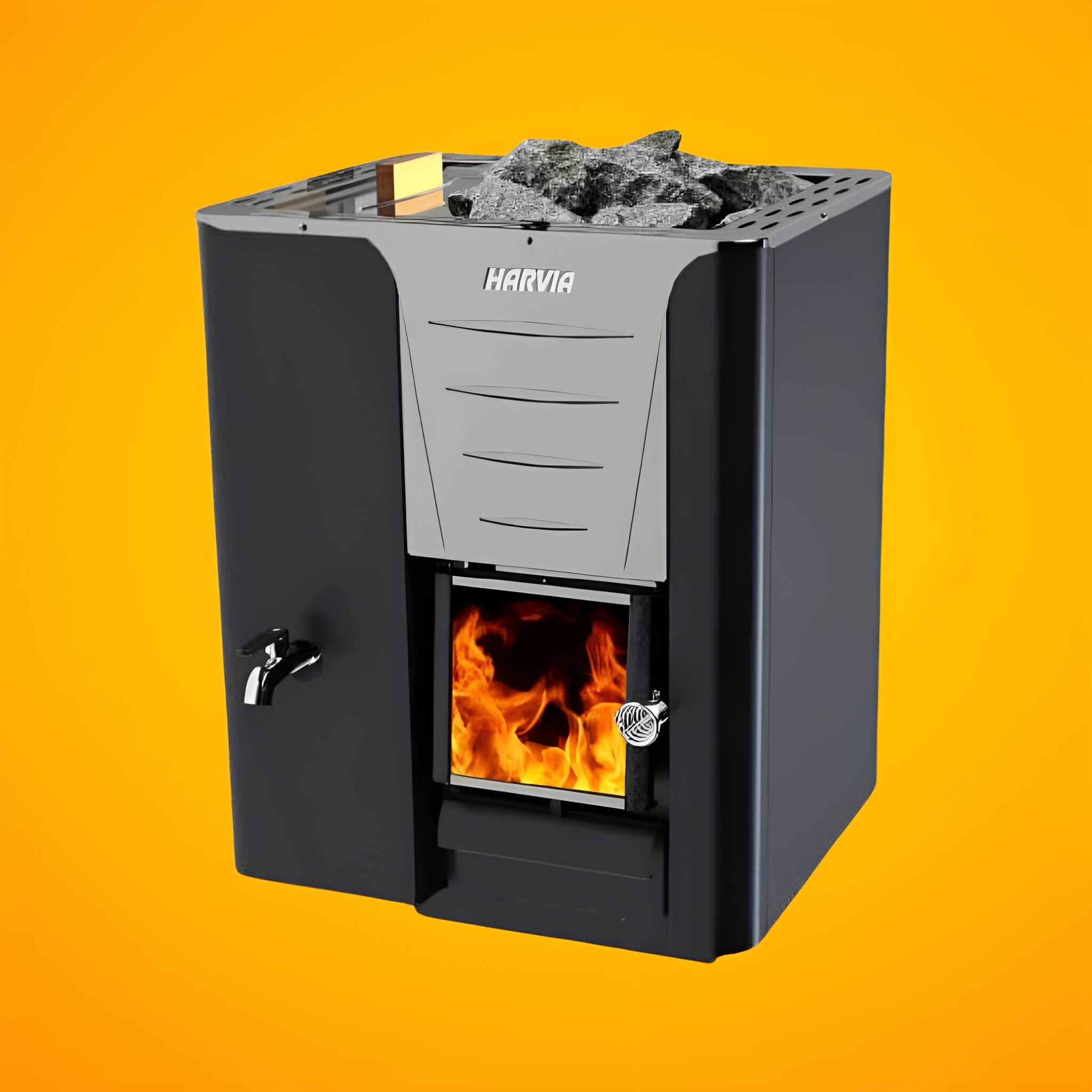 Harvia Pro 20 LS/RS 24.1KW Sauna Wood Stove With Water Tank & Sauna Stones [WK200LS/RS] (SAK27456) – SAKSBY WHOLESALE, view 6