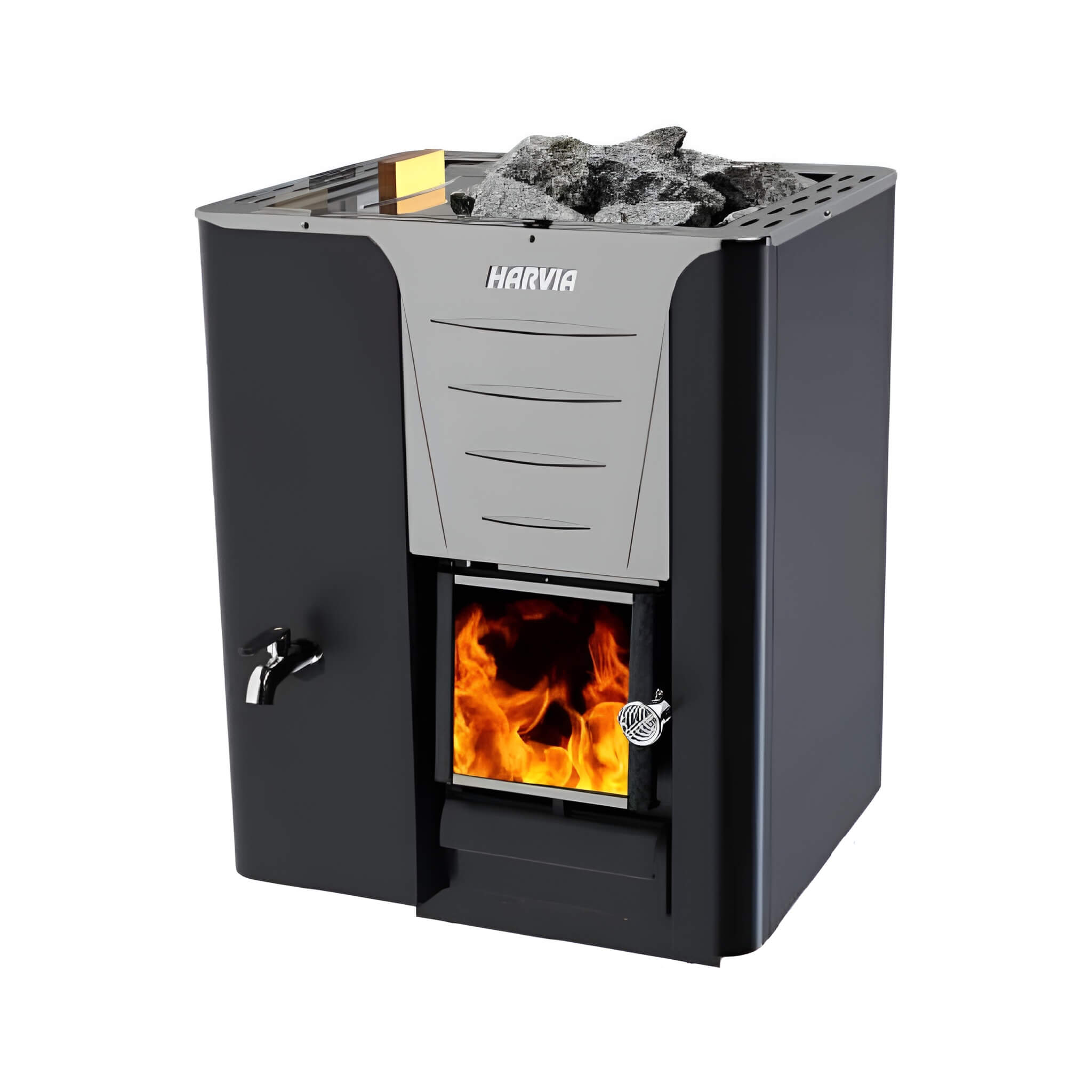 Harvia Pro 20 LS/RS 24.1KW Sauna Wood Stove With Water Tank & Sauna Stones [WK200LS/RS] (SAK27456) – SAKSBY WHOLESALE, view 3