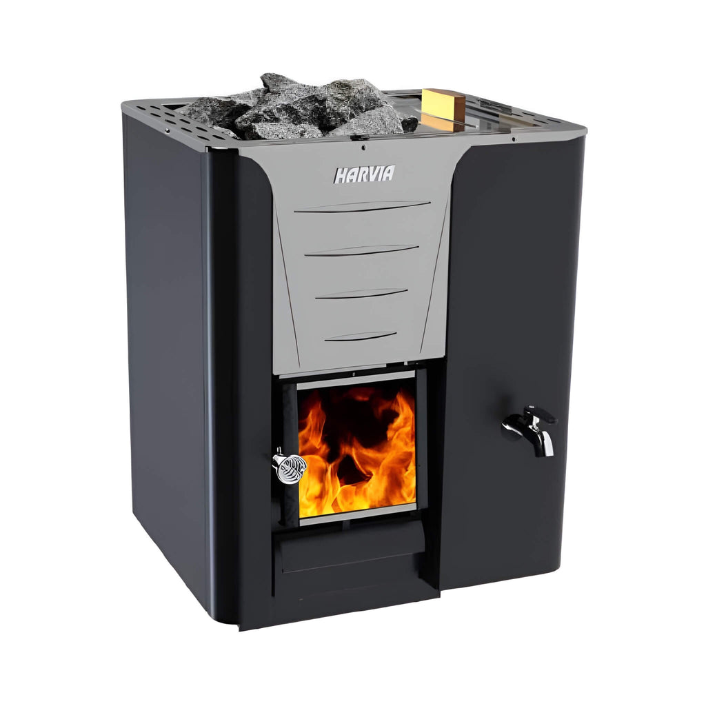 Harvia Pro 20 LS/RS 24.1KW Sauna Wood Stove With Water Tank & Sauna Stones [WK200LS/RS] (SAK27456) – SAKSBY WHOLESALE, view 4