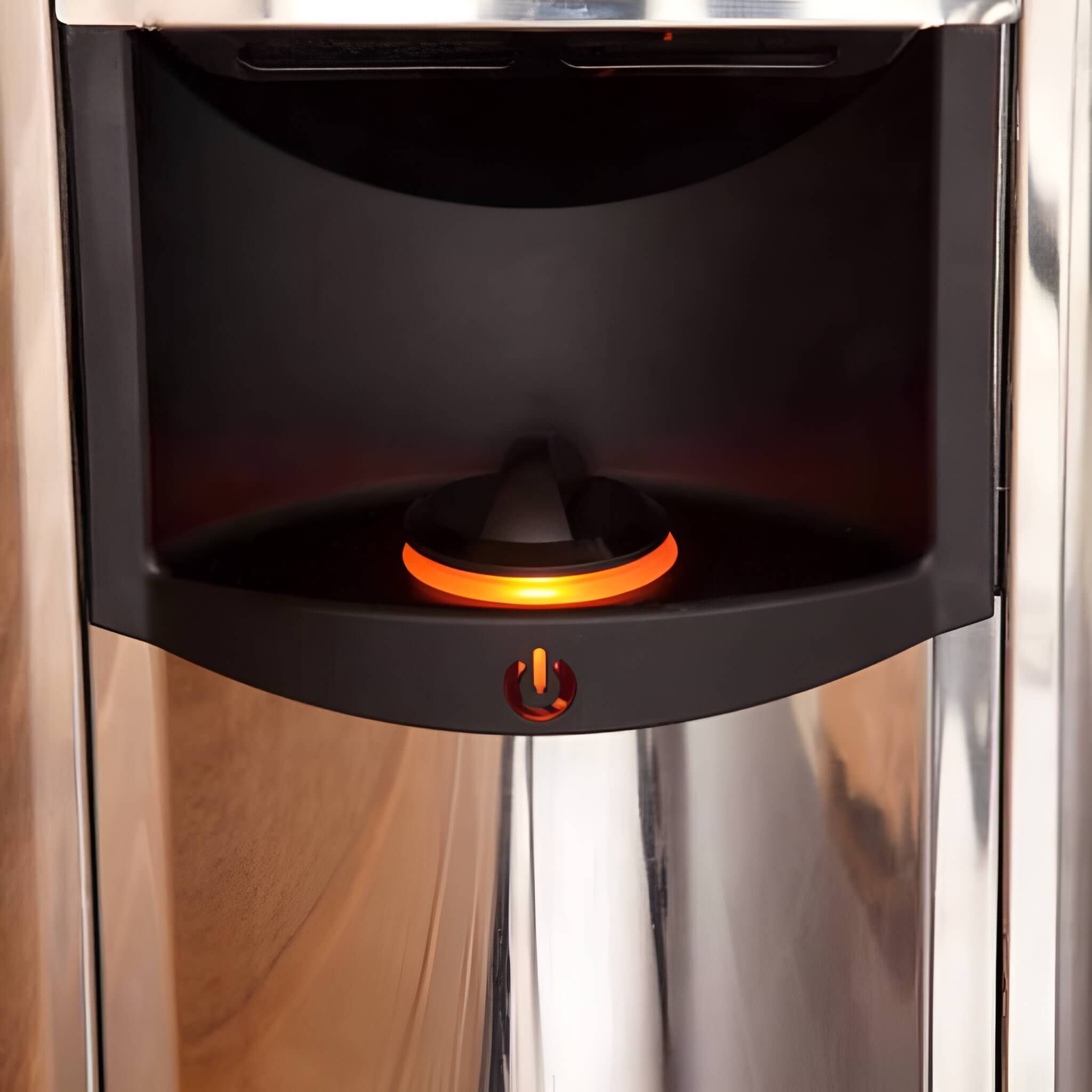 Harvia The Wall Stainless Steel Built-In Wall Mount Sauna Heater With Illuminated Controls & Sauna Stones [SW60/80] (SAK21467