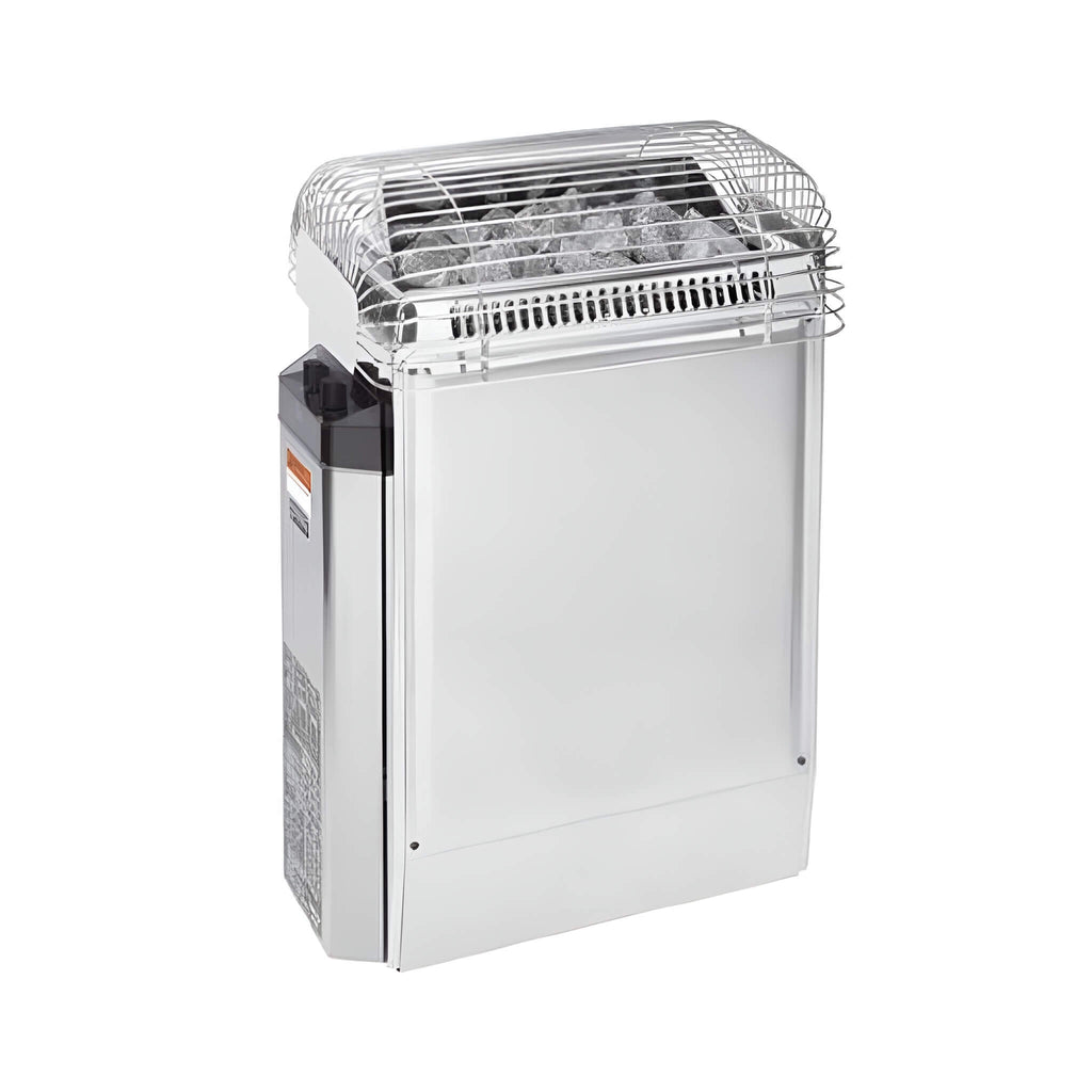 Harvia Topclass KV Stainless Steel Sauna Heater With Built-In Temperature Controls & Sauna Stones [JKV45/60/80] (SAK31695) – 