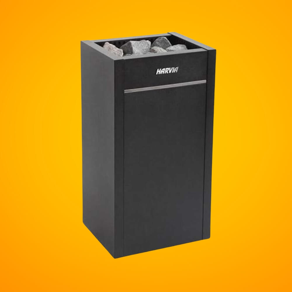 Harvia Virta HL Series Freestanding Electric Sauna Heater With Xenio Series Digital Control & Sauna Stones [HL60/80/90/110E] 