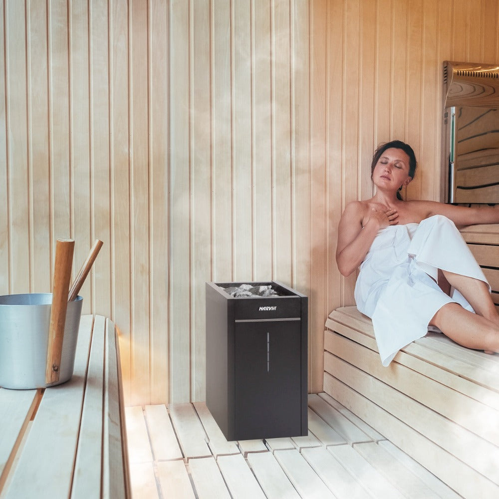 Harvia Virta UL Certified Electric Sauna Heater With Digital Xenio Control Panel And WiFi Remote Control [HL60/80/90/110E] (S