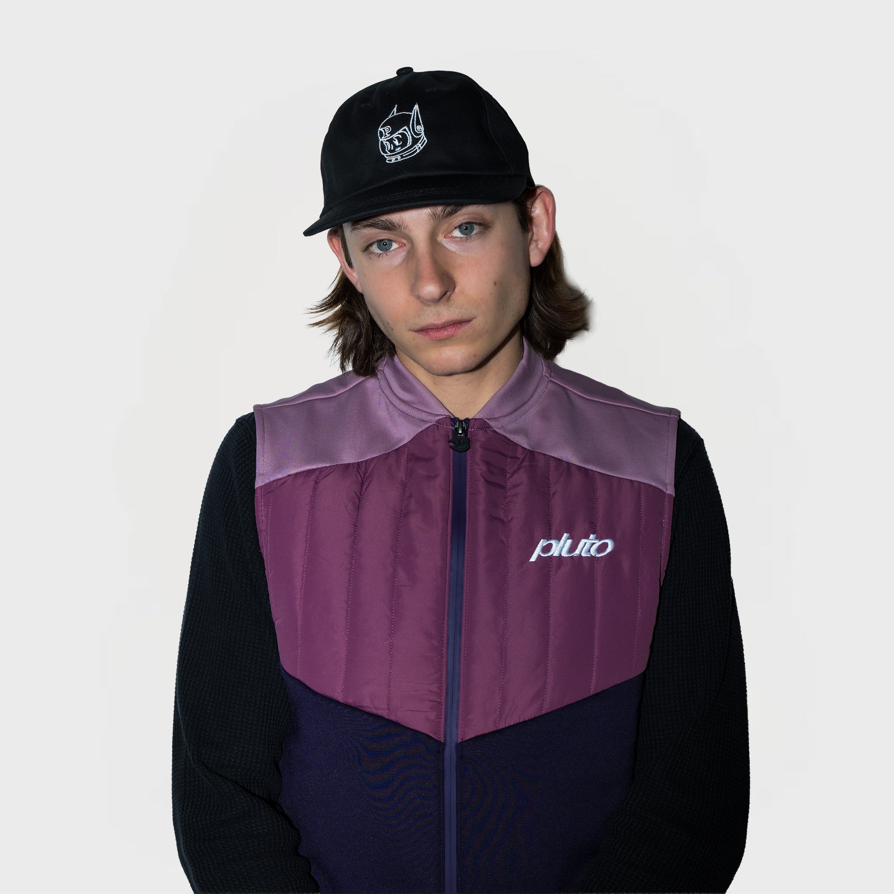 BOY PLUTO CANVAS CAP | BLACK