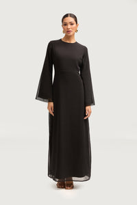 Hawa Dress - Black Dresses Veiled 