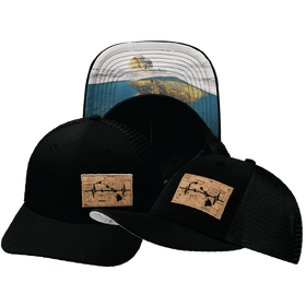 Hawaii Baseball Hat — Black
