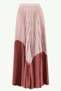 Hayfa Satin Pleated Skirt Clothing Veiled 