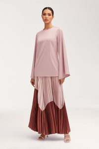 Hayfa Satin Top Clothing Veiled 