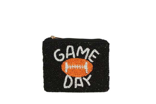 KADOU BOUTIQUE Beaded Coin Purse — in-use photo
