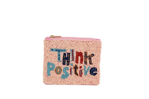 KADOU BOUTIQUE Beaded Coin Purse — back view