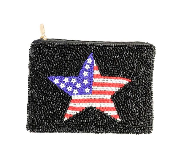 KADOU BOUTIQUE Beaded Coin Purse — packaging