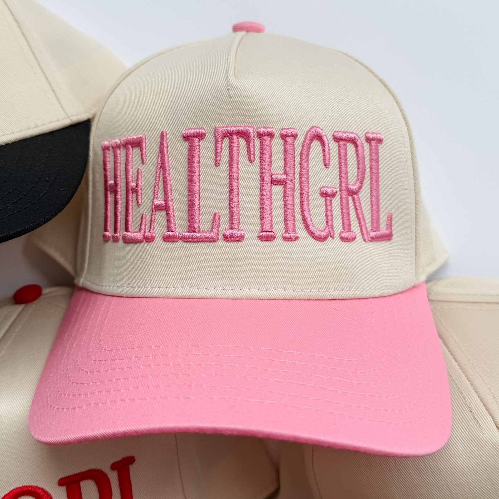 Coco & Rho HEALTHGRL - Trucker Hat — lifestyle context