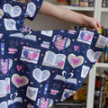 Princess Awesome & Boy Wonder "Love Letters" Books Super Twirler Dress with Pockets — main product shot