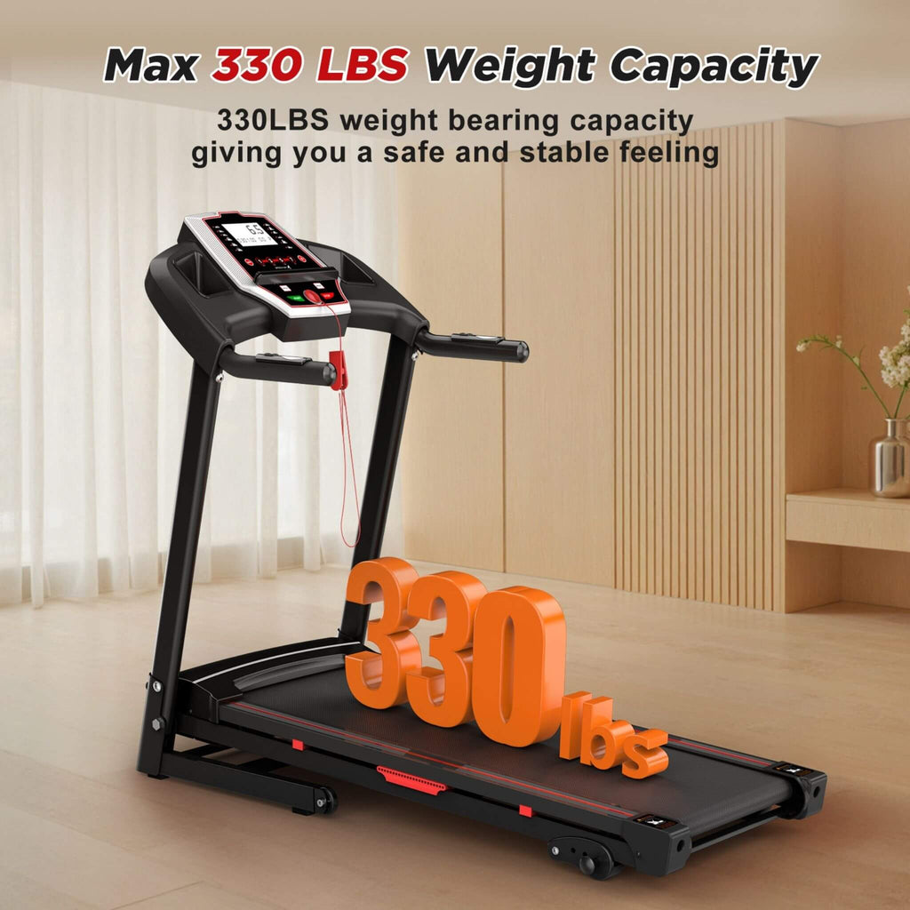 Rovix Portable 3.5HP Space Saving Folding Treadmill W/ Incline & 12 Preset Programs (SAK29735) – SAKSBY WHOLESALE, view 4