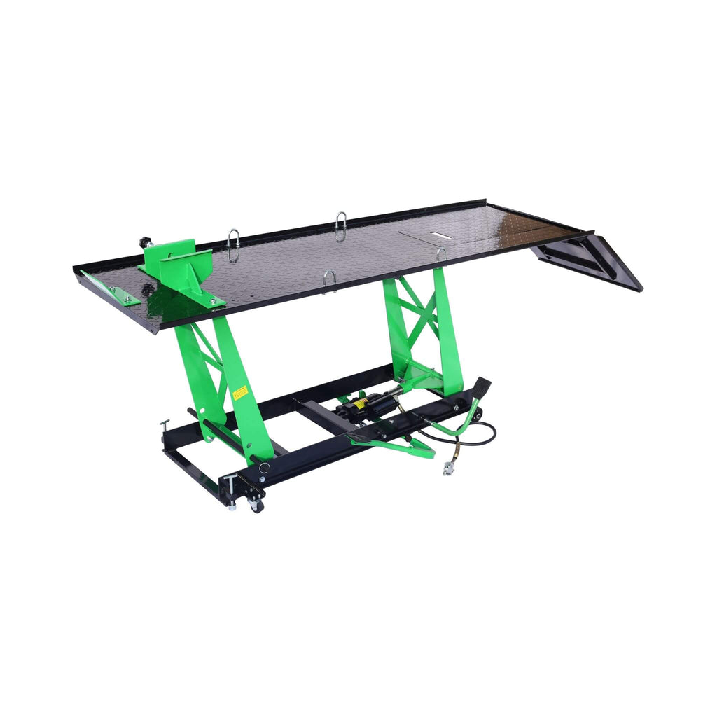 Heavy-Duty 1000LBS Air Hydraulic Motorcycle ATV Lift Jack Table (SAK78351) – SAKSBY WHOLESALE, view 4