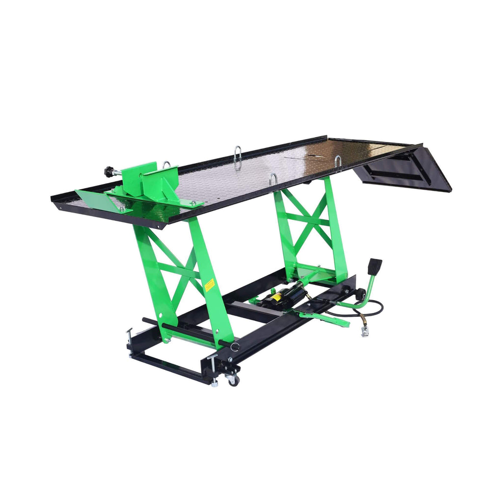Heavy-Duty 1000LBS Air Hydraulic Motorcycle ATV Lift Jack Table (SAK78351) – SAKSBY WHOLESALE
