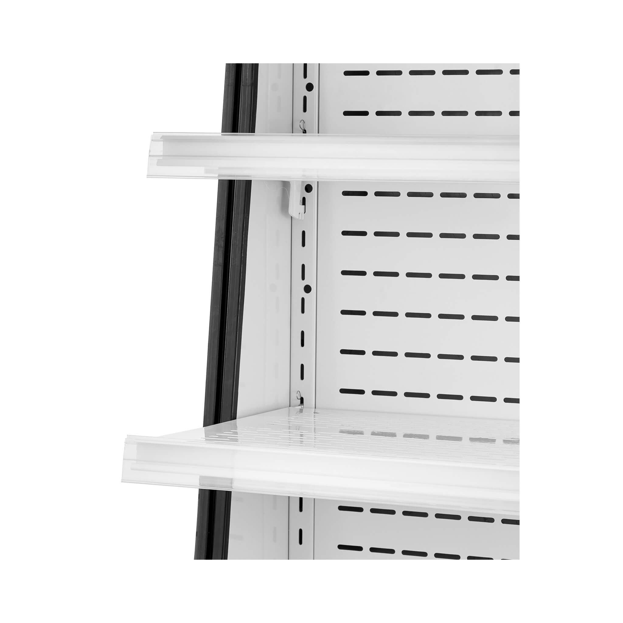 Heavy-Duty 12 Cu.Ft 2-Tier Open-Air Industrial Display Merchandiser Cooler (SAK14832) – SAKSBY WHOLESALE, view 4