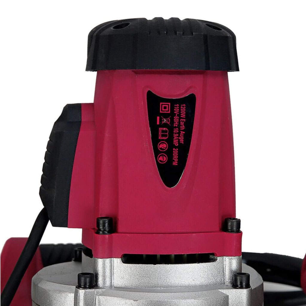 Heavy-Duty 1200W 1.6HP Electric Post Hole Digger Earth Auger With 4 Inch Bit (SAK25847) – SAKSBY WHOLESALE, view 4