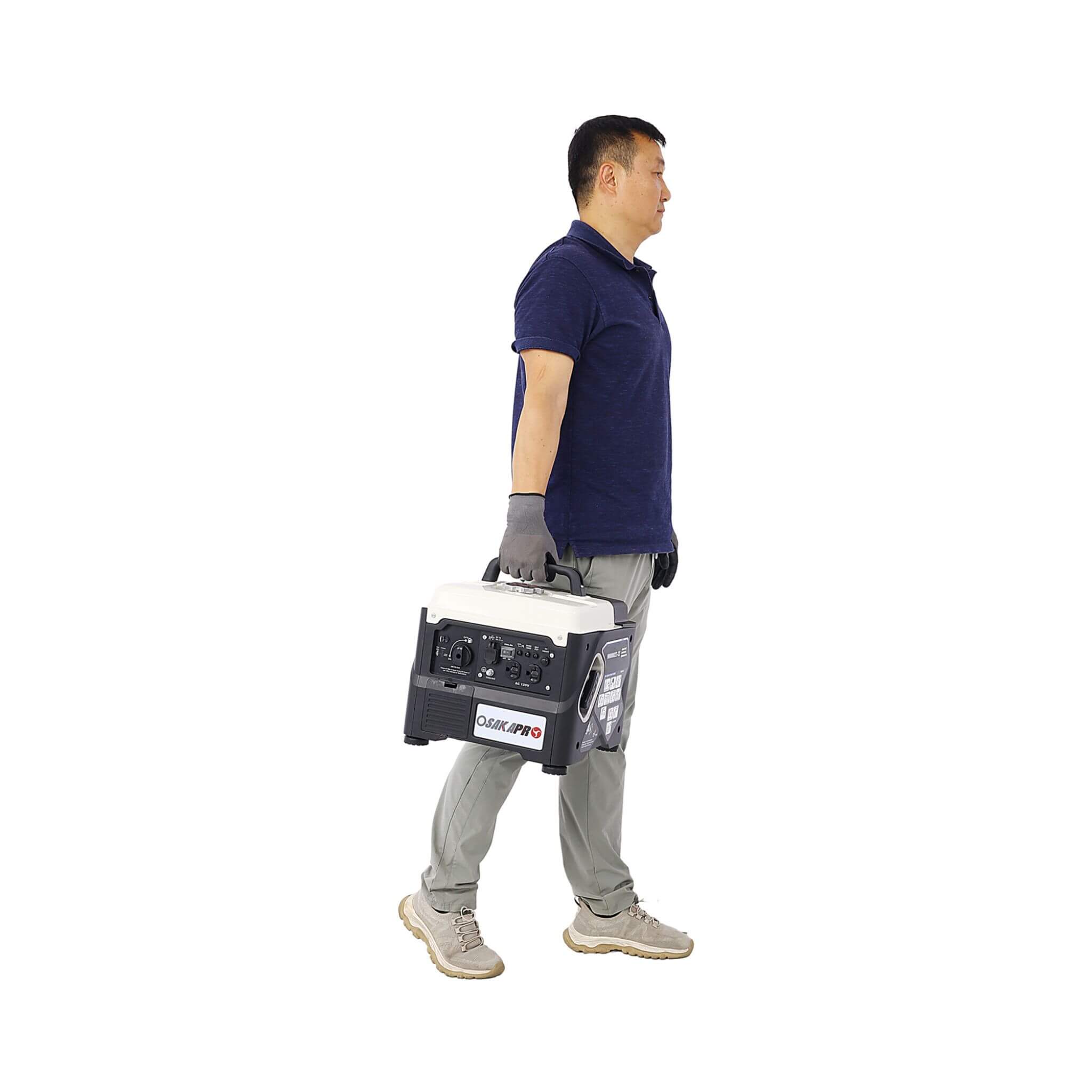 Heavy-Duty 1200W Ultra-Quiet Portable Gas Engine Inverter Generator (SAK54675) – SAKSBY WHOLESALE, view 9