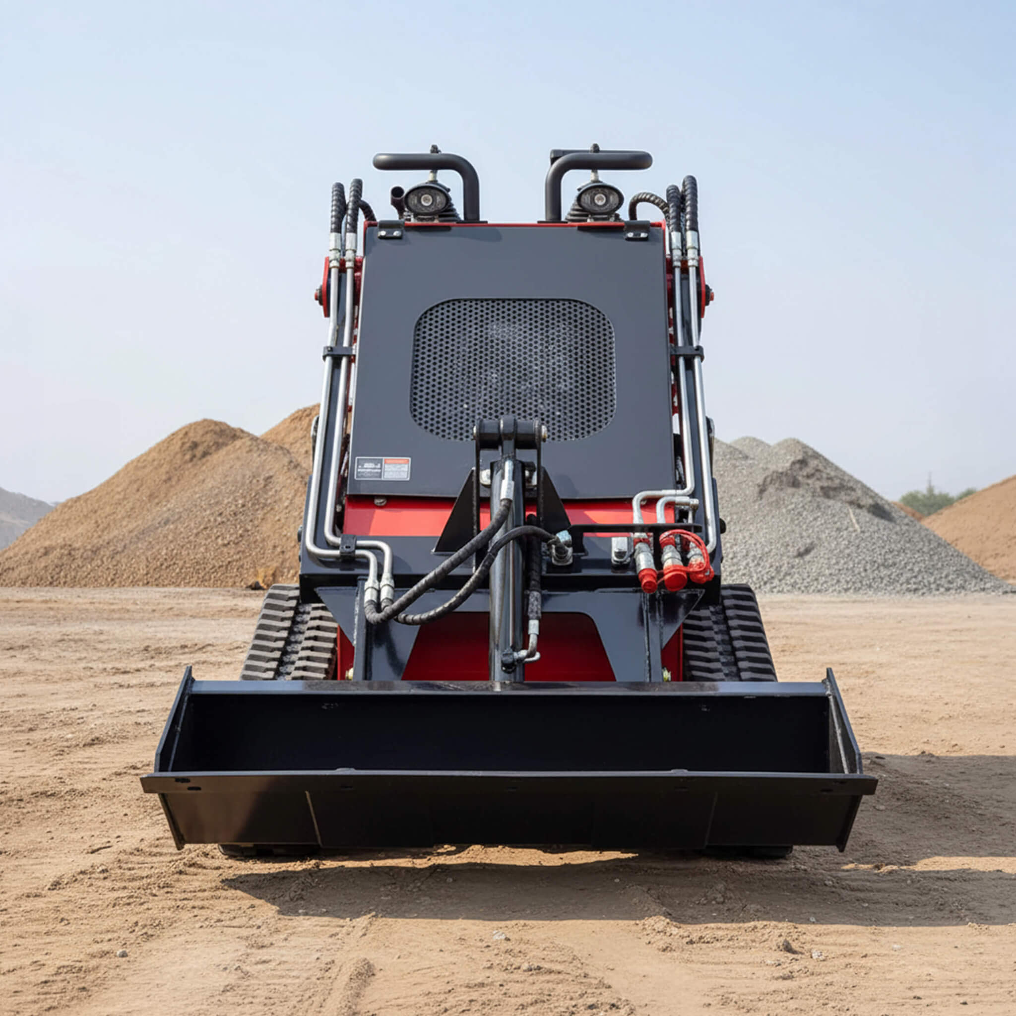 Heavy-Duty 13.5HP Mini Crawler Skid Steer Loader With Bucket (SAK39052) – SAKSBY WHOLESALE